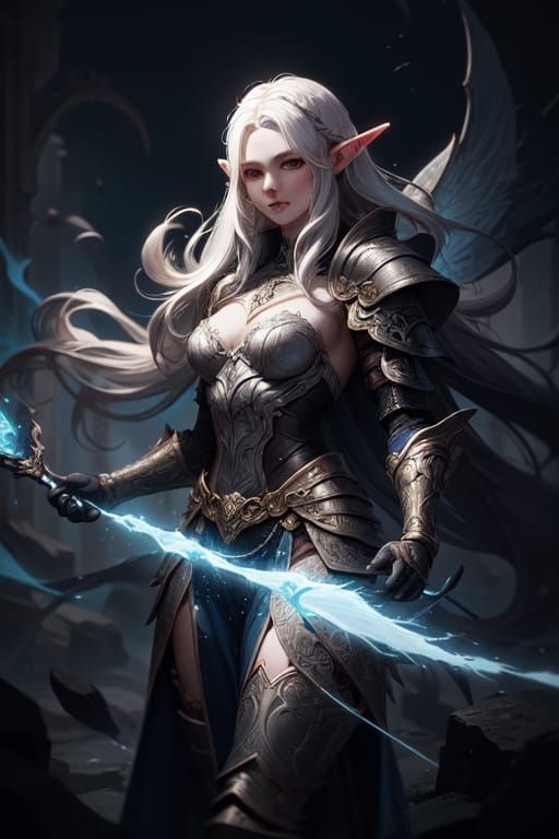 Elven fighter Spellsinger