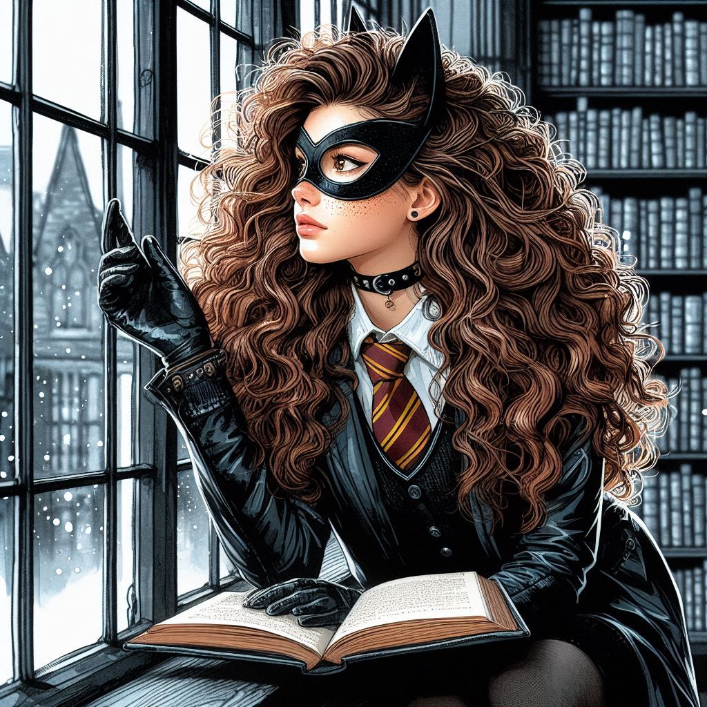 Hermione Granger as Cat Woman