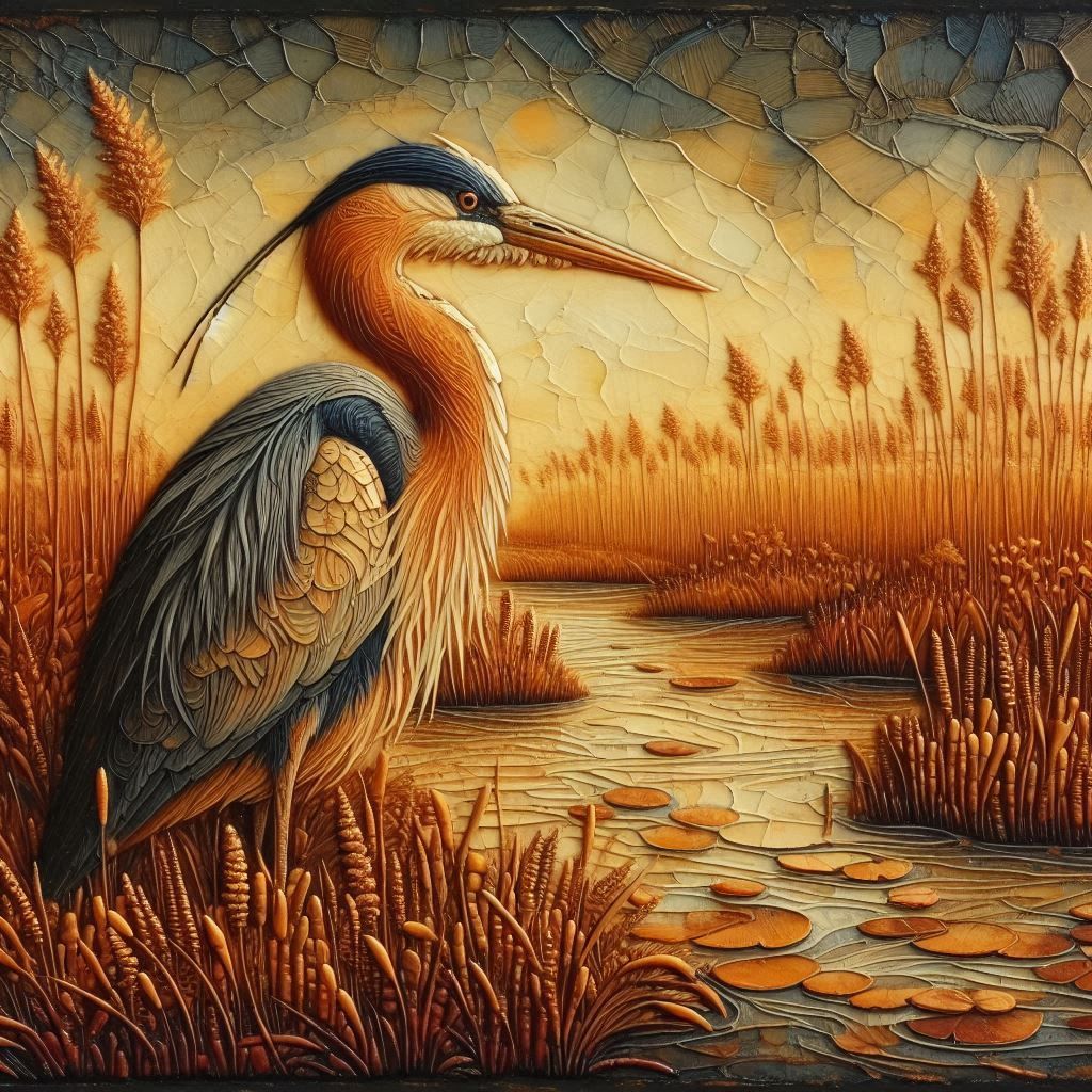 In the marshlands
