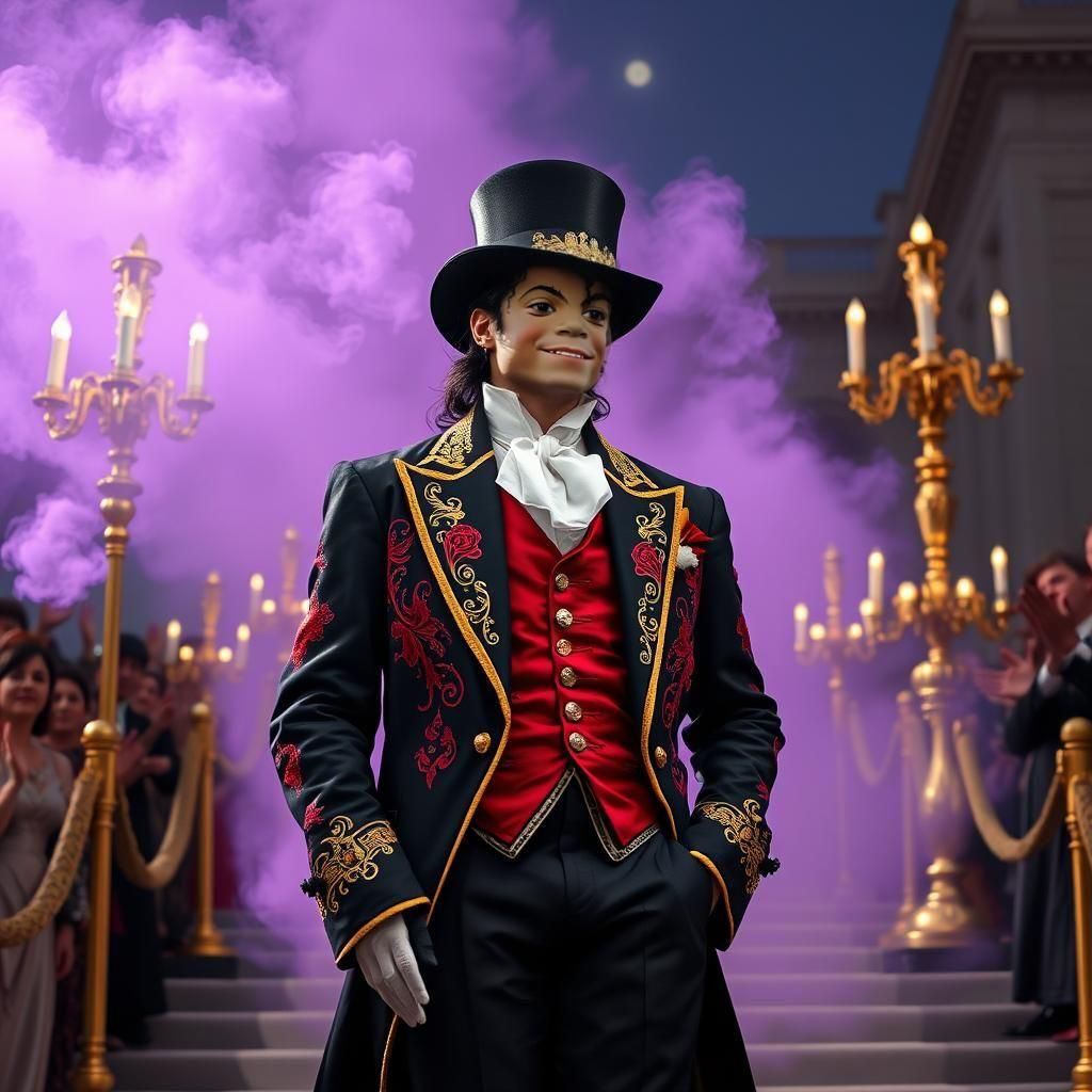 Michael jackson is reincarnated and becomes president of great britain as king charles abdicates
