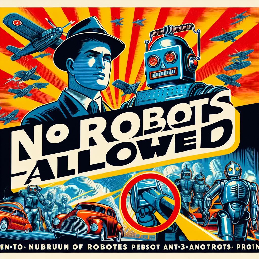 No Robots Allowed