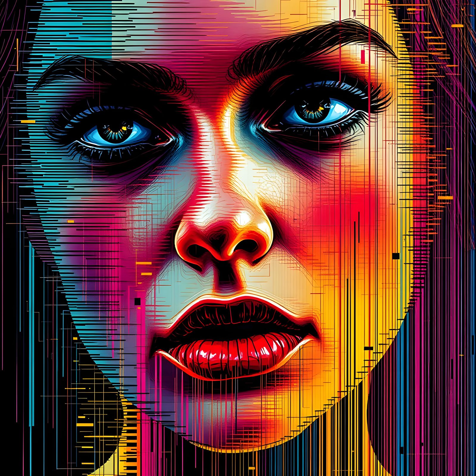 Fractured Radiance  by @IubilaeumMMXXV