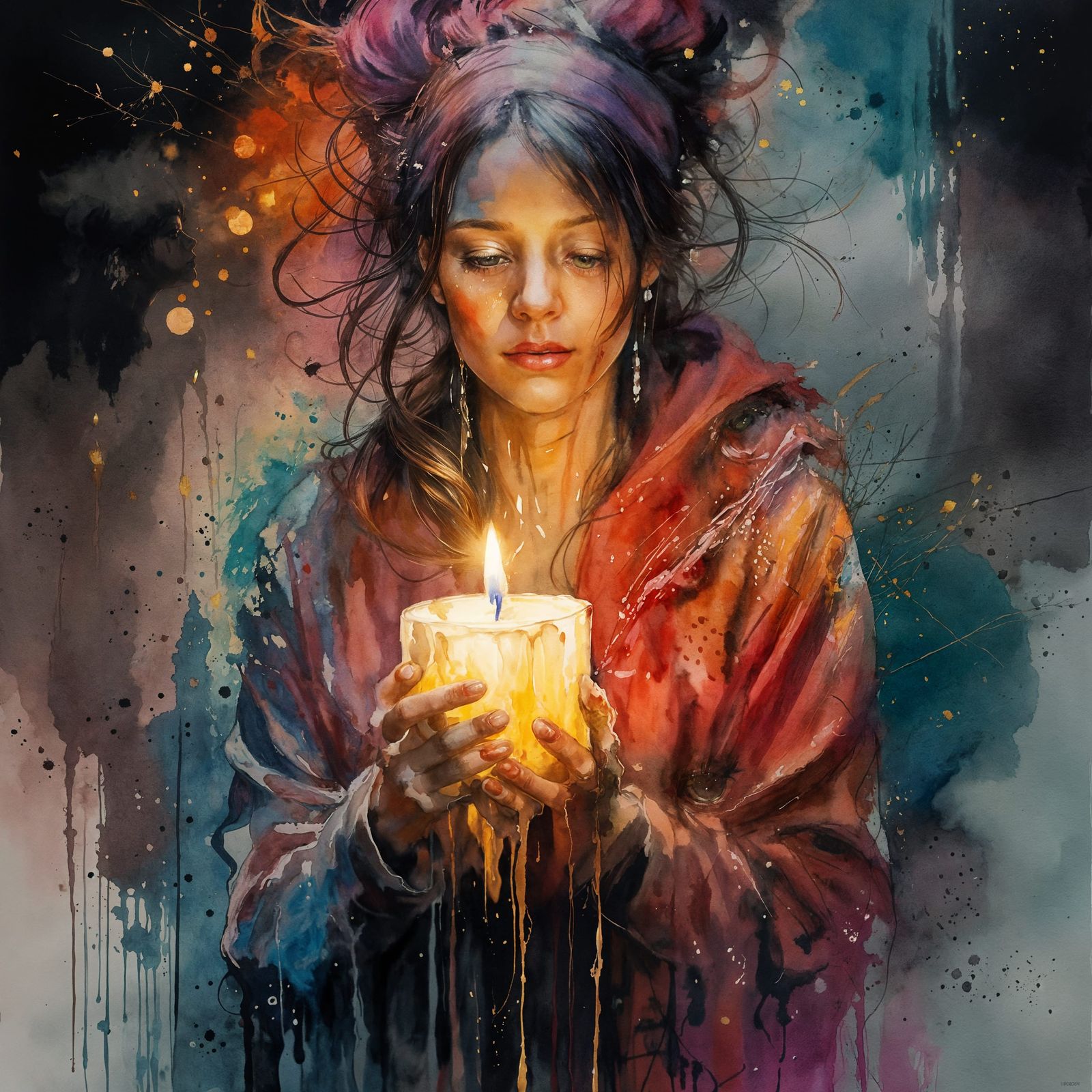 Like a candle in the wind