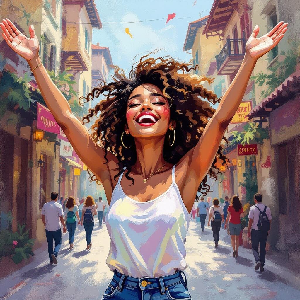 Exuberance  by @Kazzok