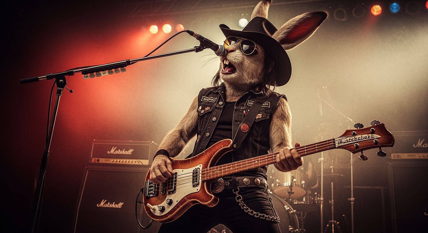 Bunny Kilmister (Lemmy)   by @Nerikull