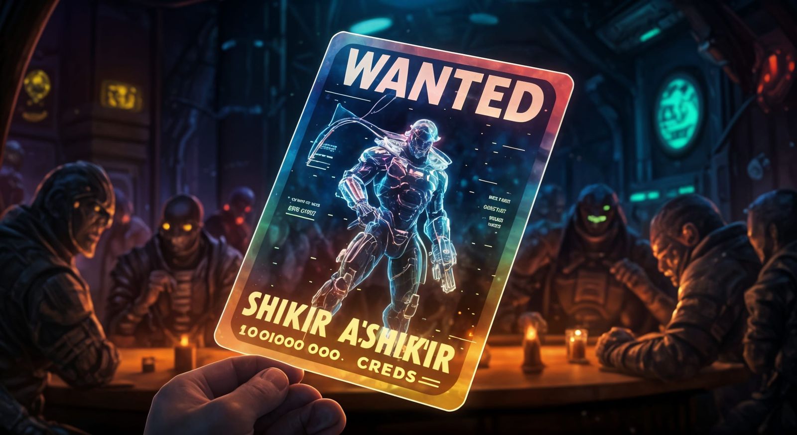 Wanted: Shakira A'Shik'ir  by @Tenseginger