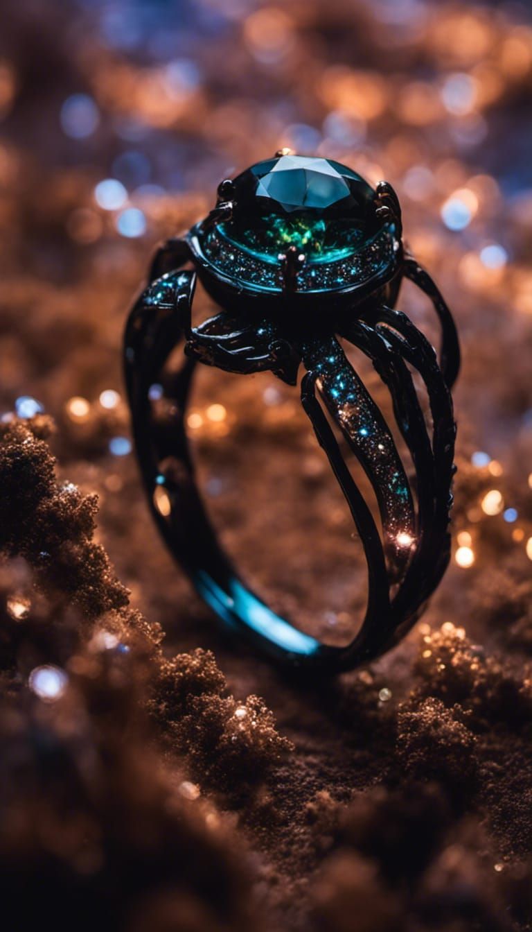 Obsidian 2025 wedding ring