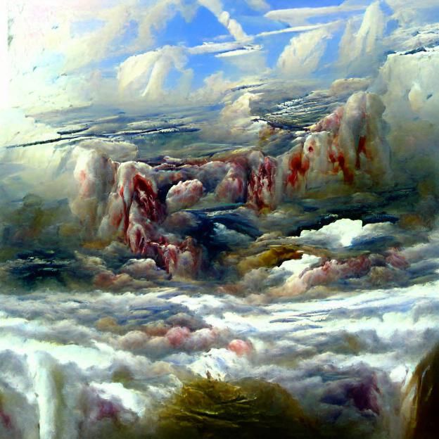 High above thy clouds