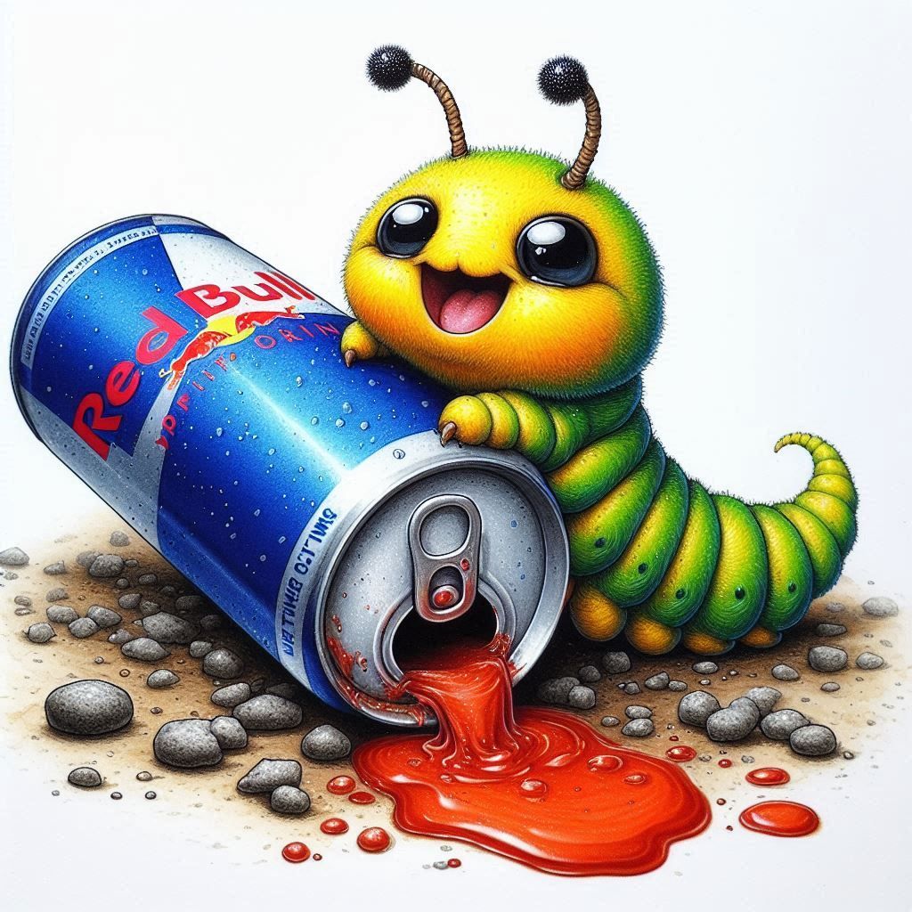 Excited Caterpillar  -  Skipping the Chrysalis