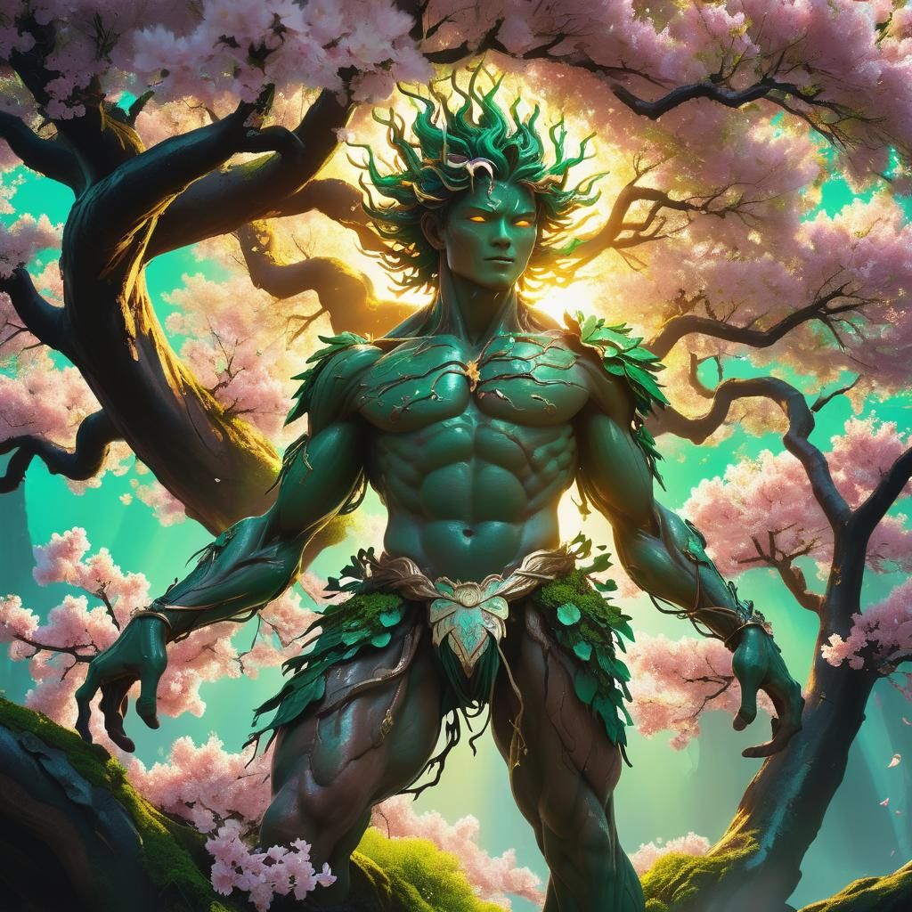 walking living face tree Trent