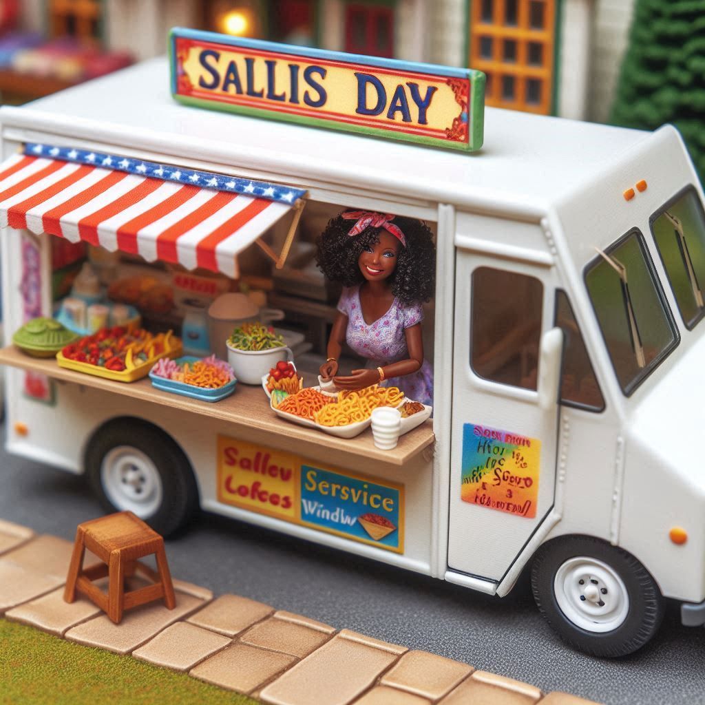 Girl In A Food Truck