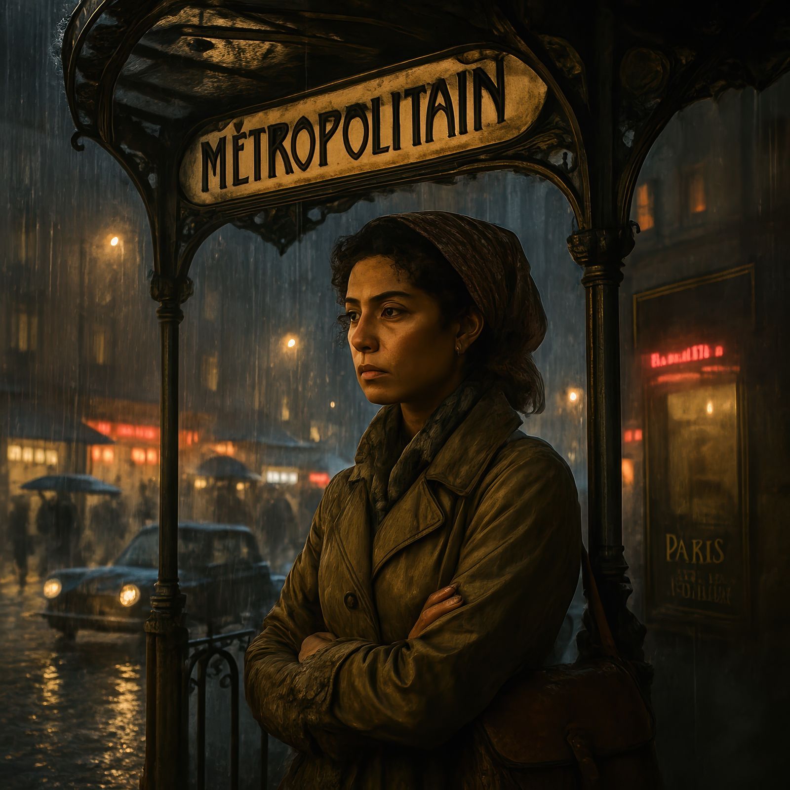 Wet Parisian Evening