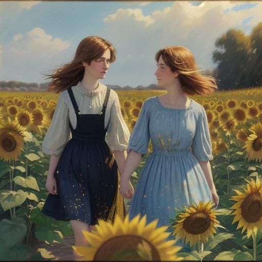 Field of daisy's #2