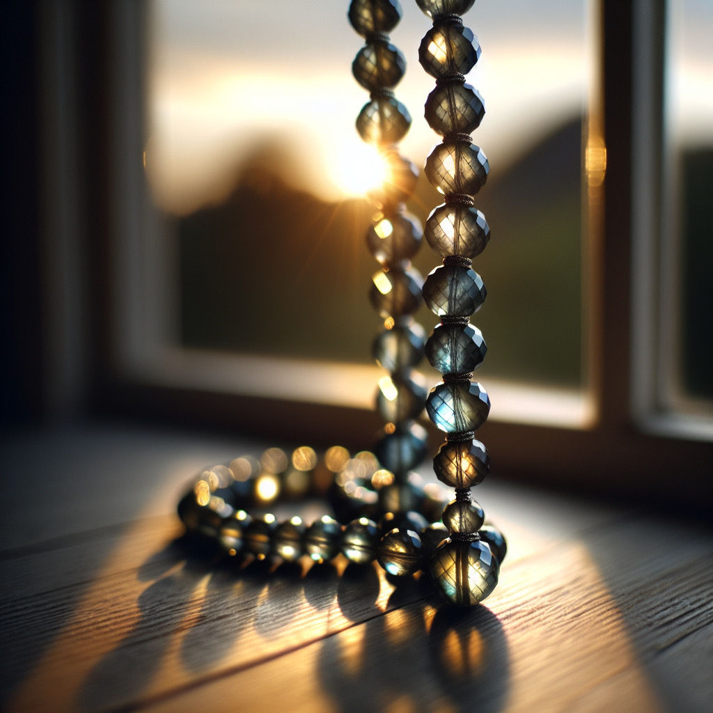 Meditation Mala Bead Necklace