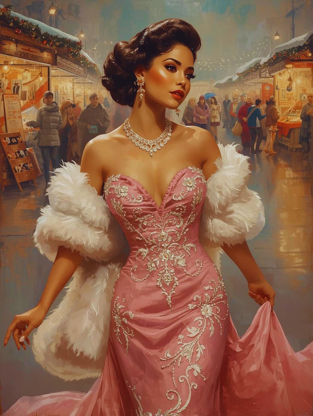 Auf dem Weg in die Oper