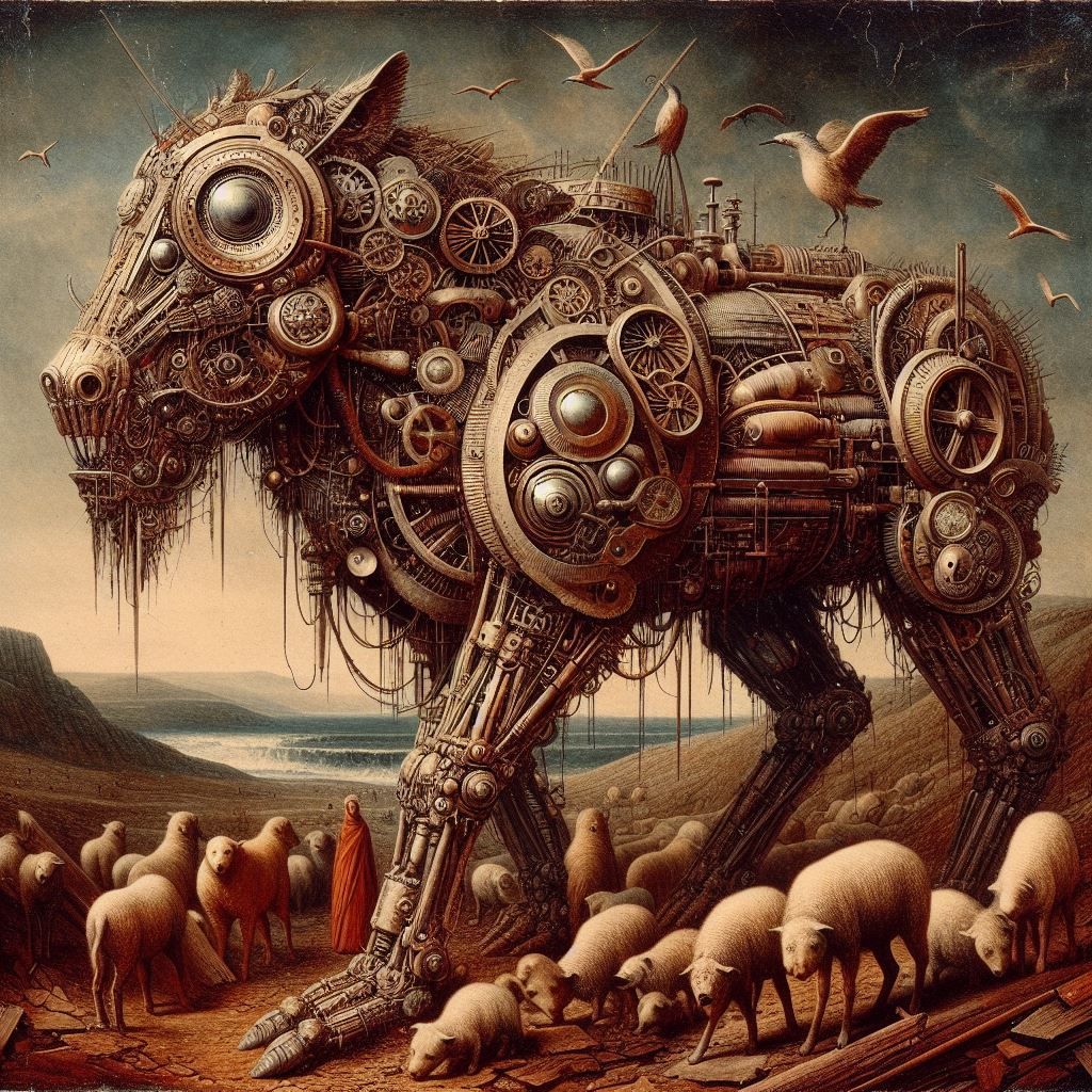 mechanical sheep in wolf's clothing
