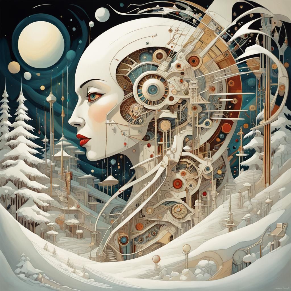 The Snow...White Experiment!  by @Nikko P