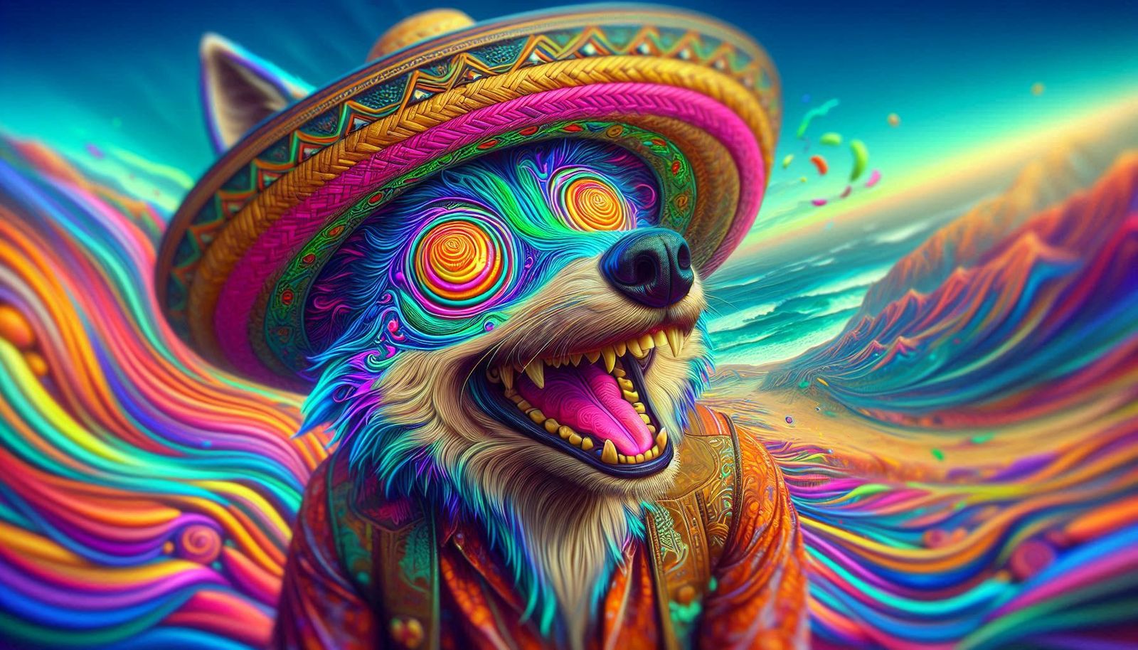 hippy werewolf beachcomber