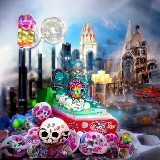 Sugar Skull Candy City