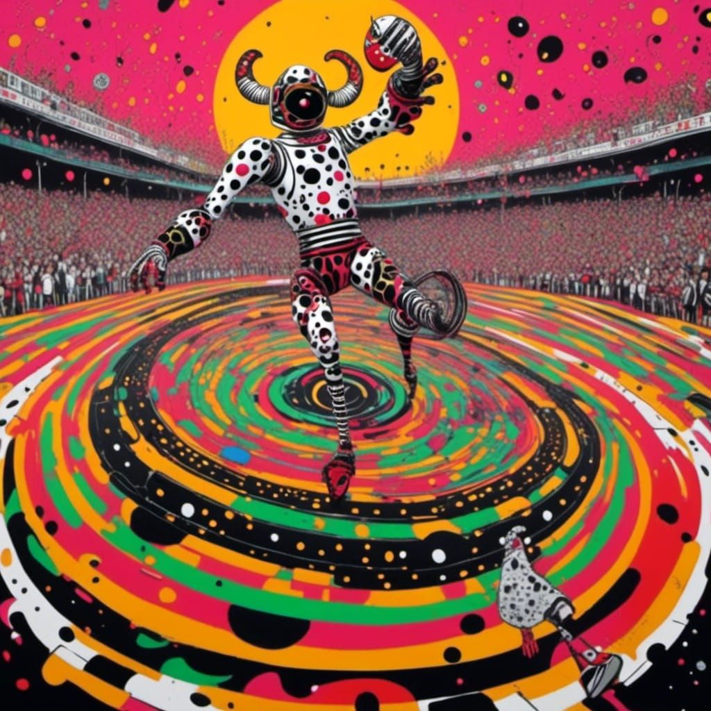 <lora:Flamingo Fancy:1.0> Bull Spiral 