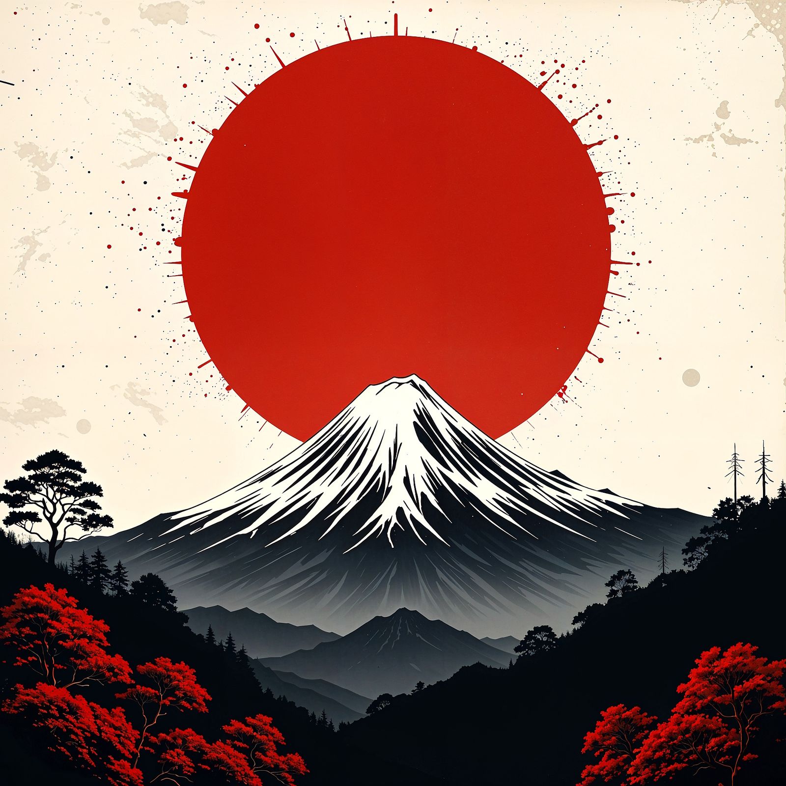 Red Sun, White Peak