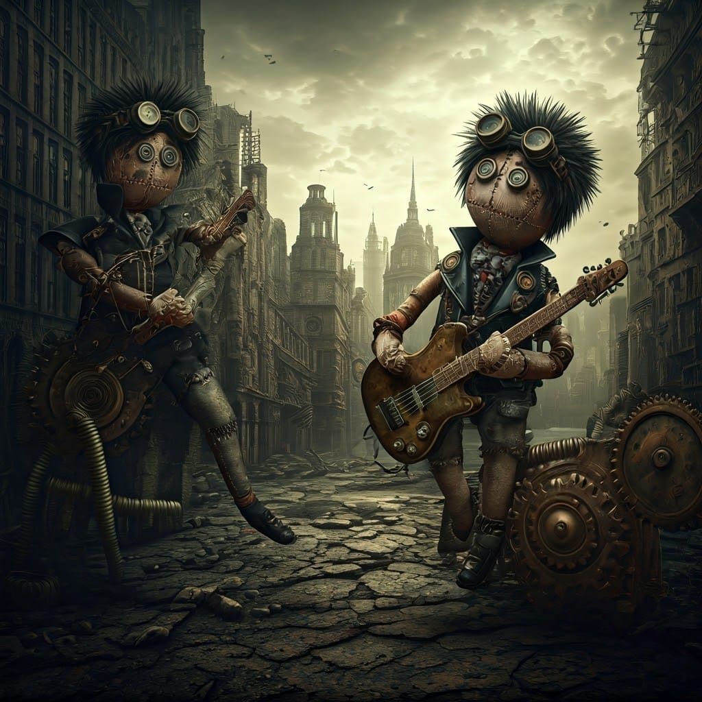 “Urban Tribulations of Rag Dolls”