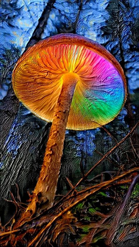 Rainbow cap