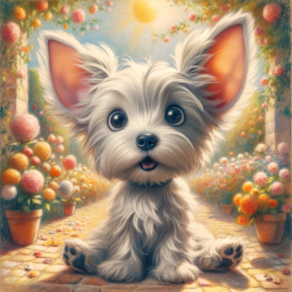 A P'awsome Surprise!  by @Regent of Westie-ros 