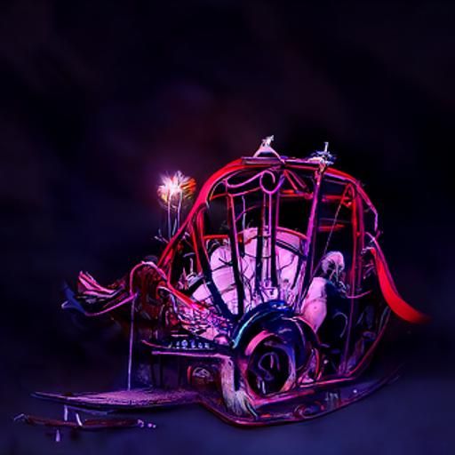 An evil wizards sleigh