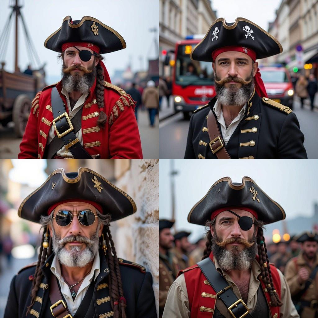 Cartoon Pirate Fire Extinguisher Concept Art