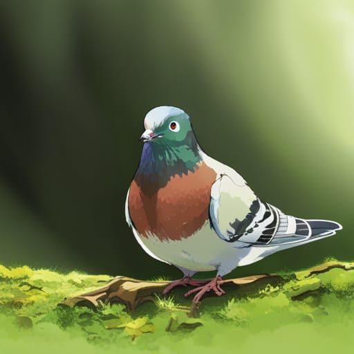 SDXL pigeon