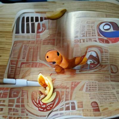 Charmander Eats Banana!