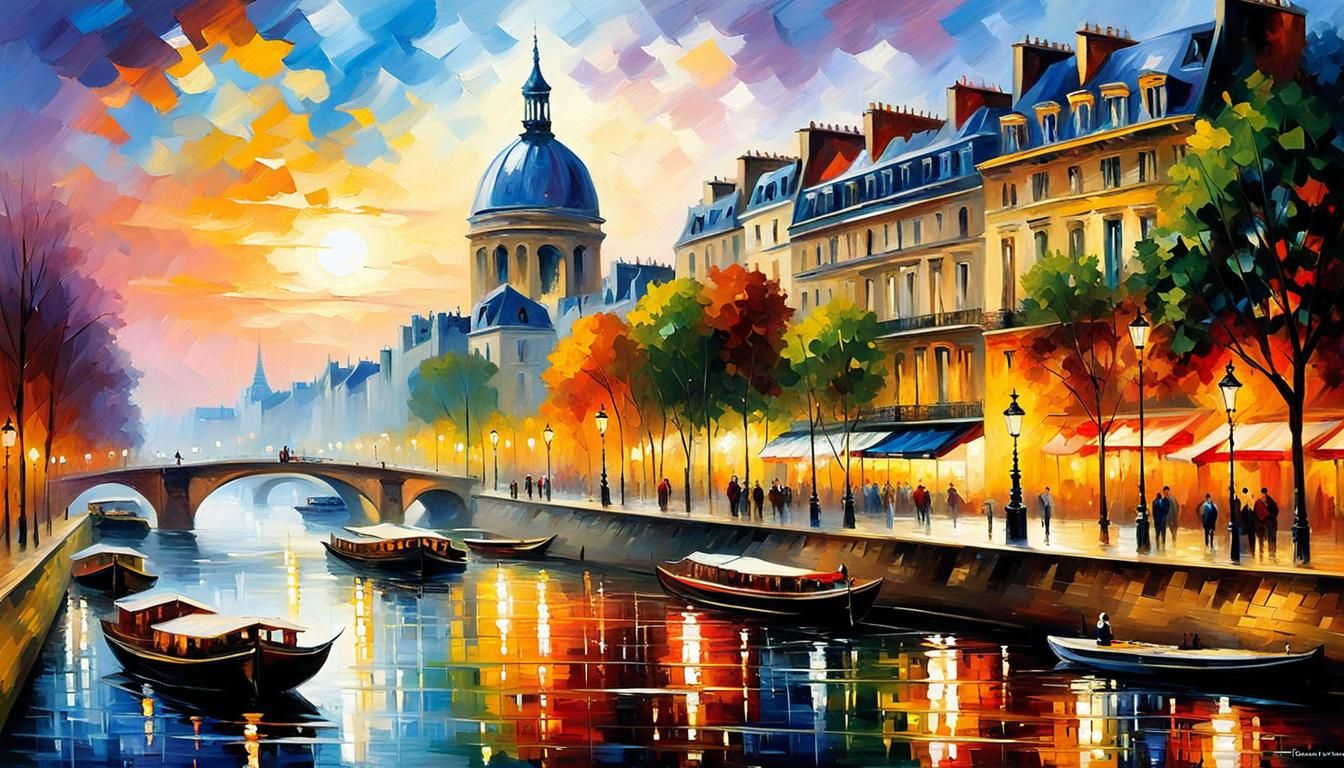 Victorian Paris by the Seine