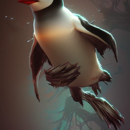 Zombie Penguin Characters Cyberstyle - AI Generated Artwork - NightCafe ...