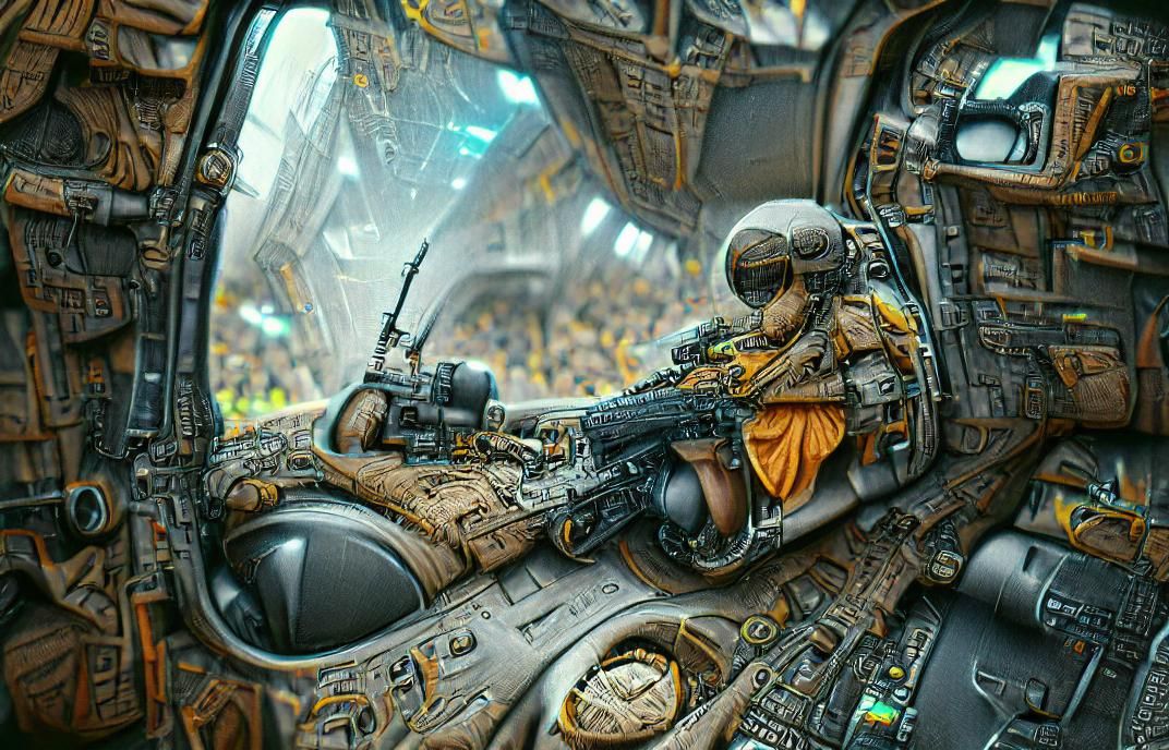 Space Shuttle Door Gunner