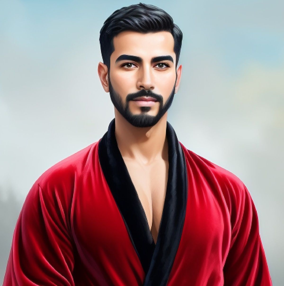 Alīm  ·  عـلـــــيـم  ·    a handsome bearded young man