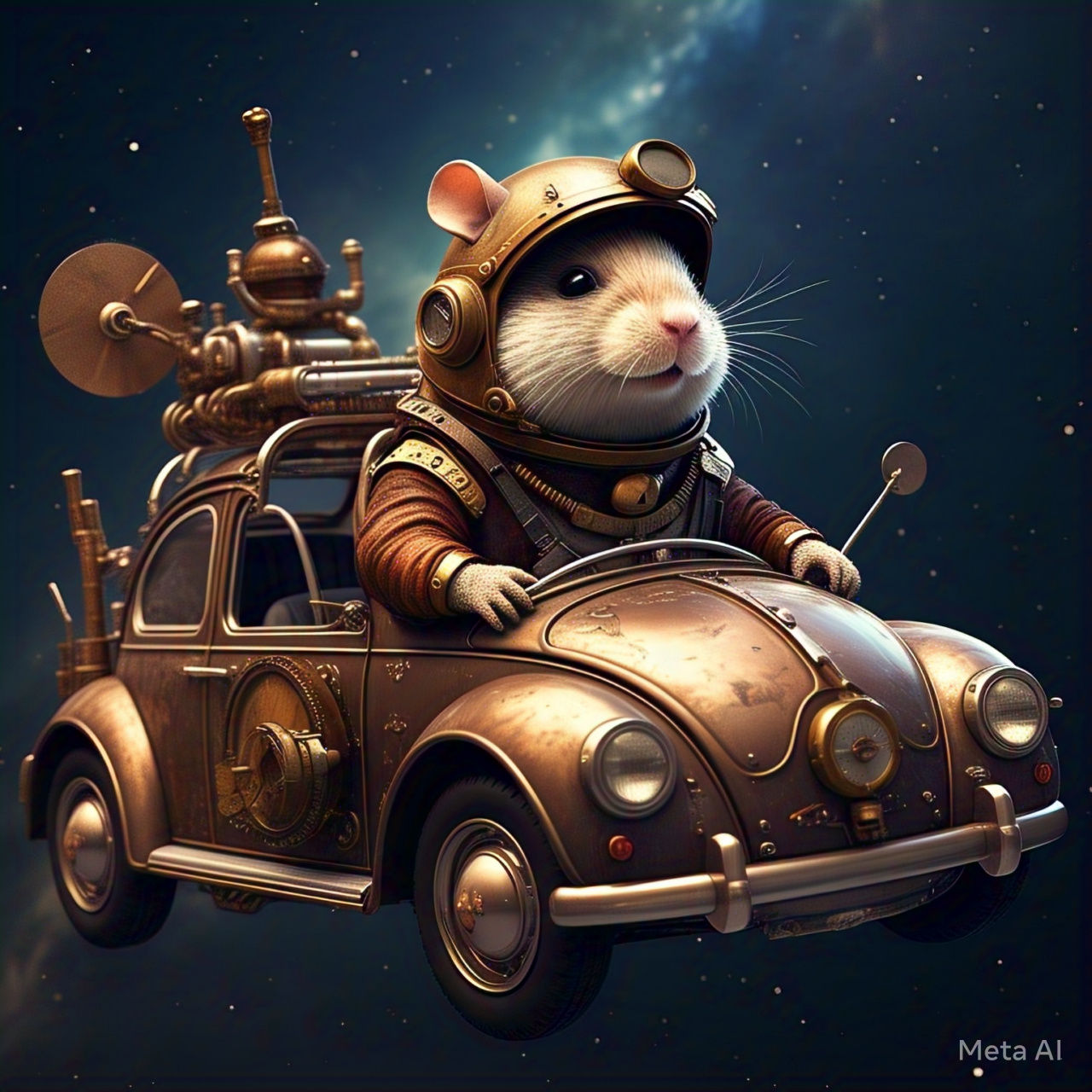 Zeal Hamstrong, intergalactic explorer 🪐 003