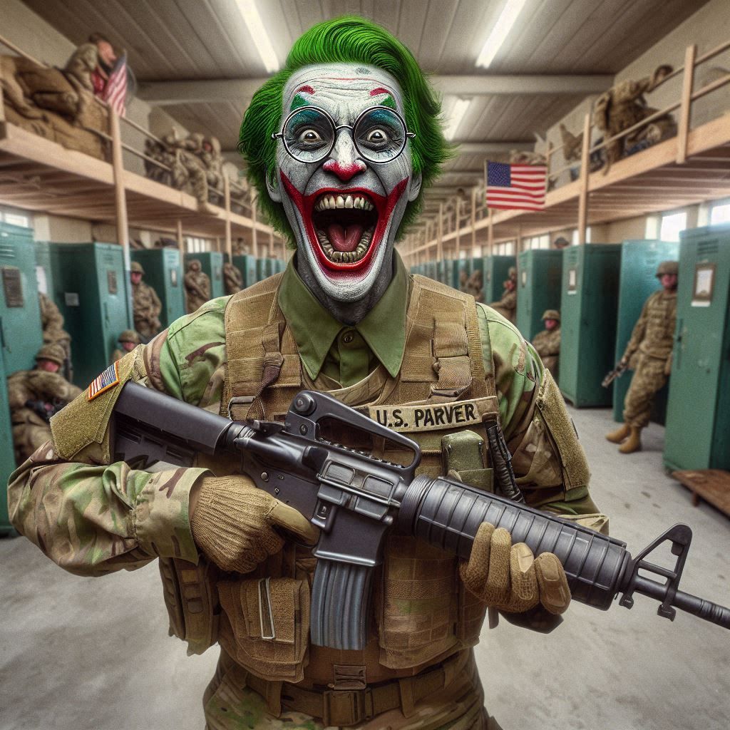 PRIVATE JOKER WAR FACE