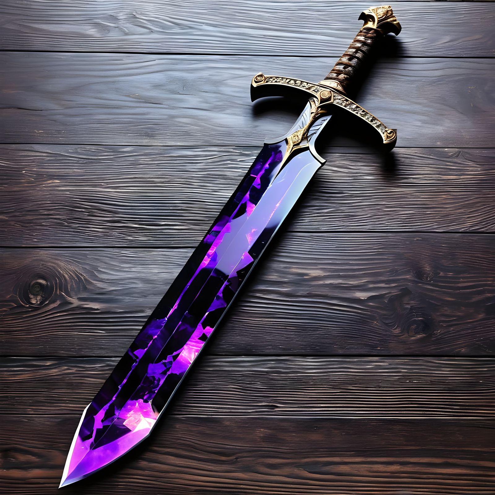 Sword of Amethyst   by @KB