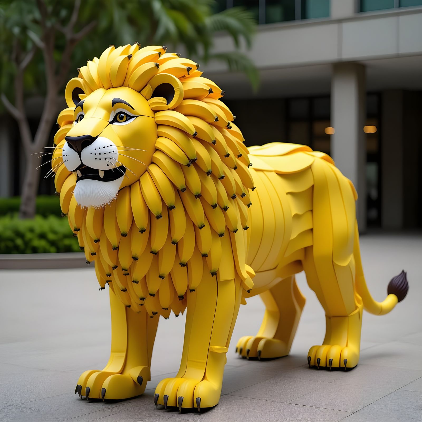 Banana Lion  by @timvel