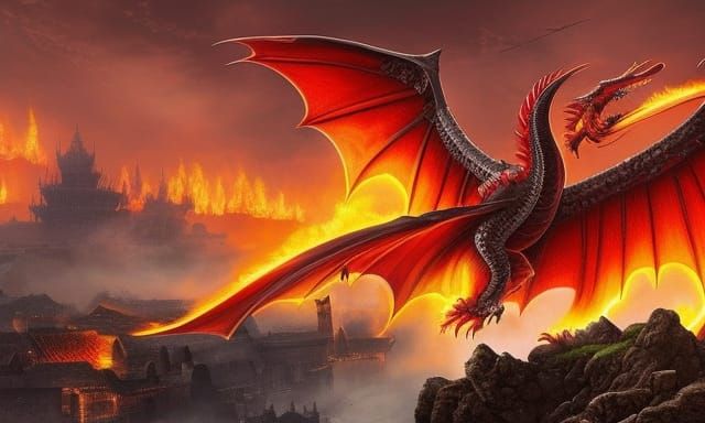 Red dragon
