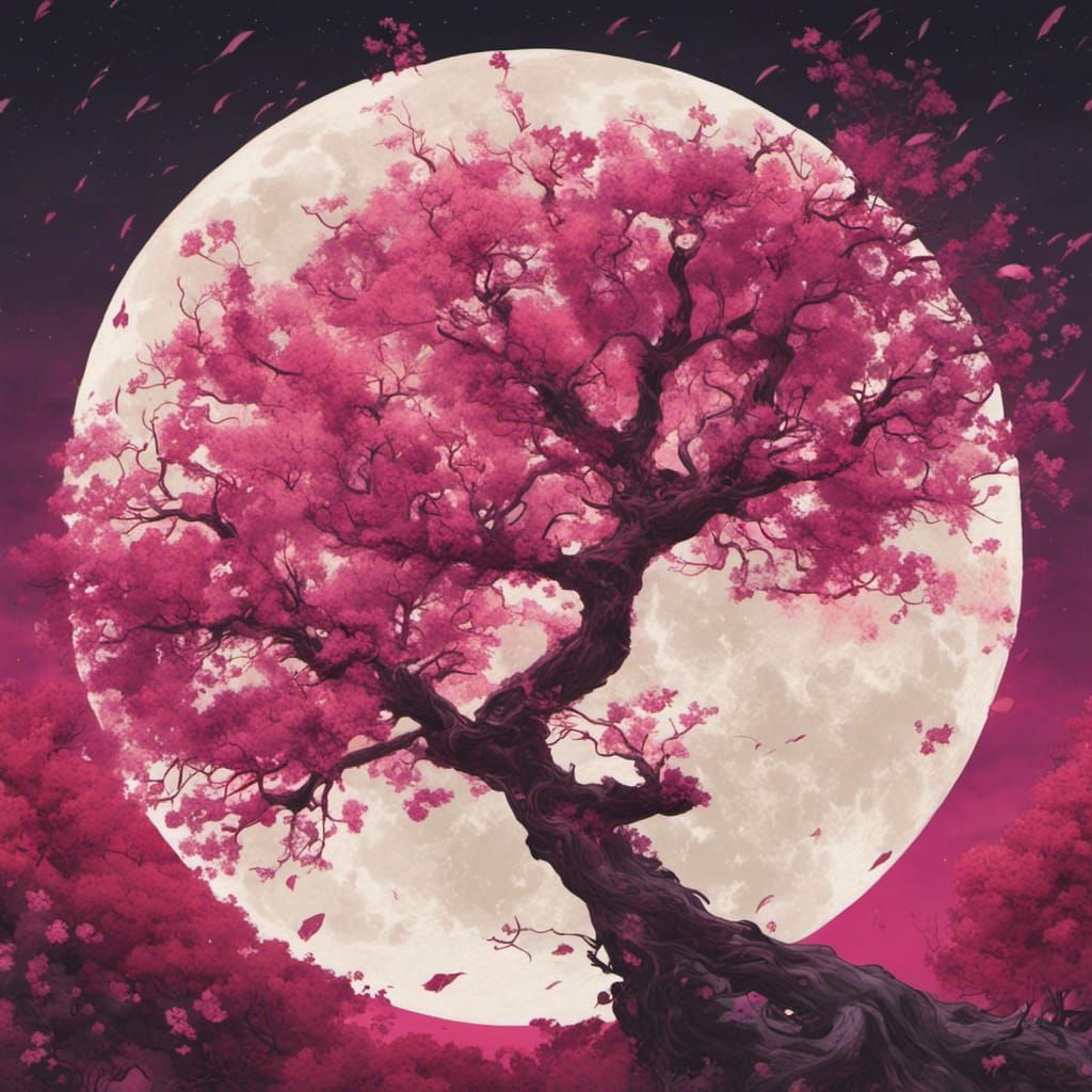 Moontree  by @Mnemomeon