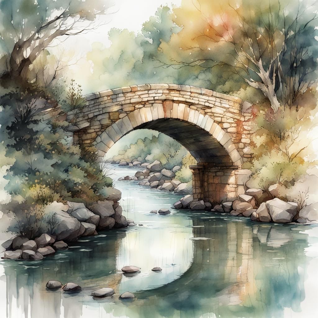 The Old Stone Bridge 