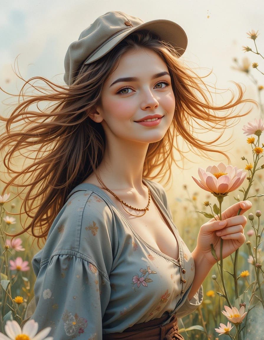 Smilling Girl 👍😊😁