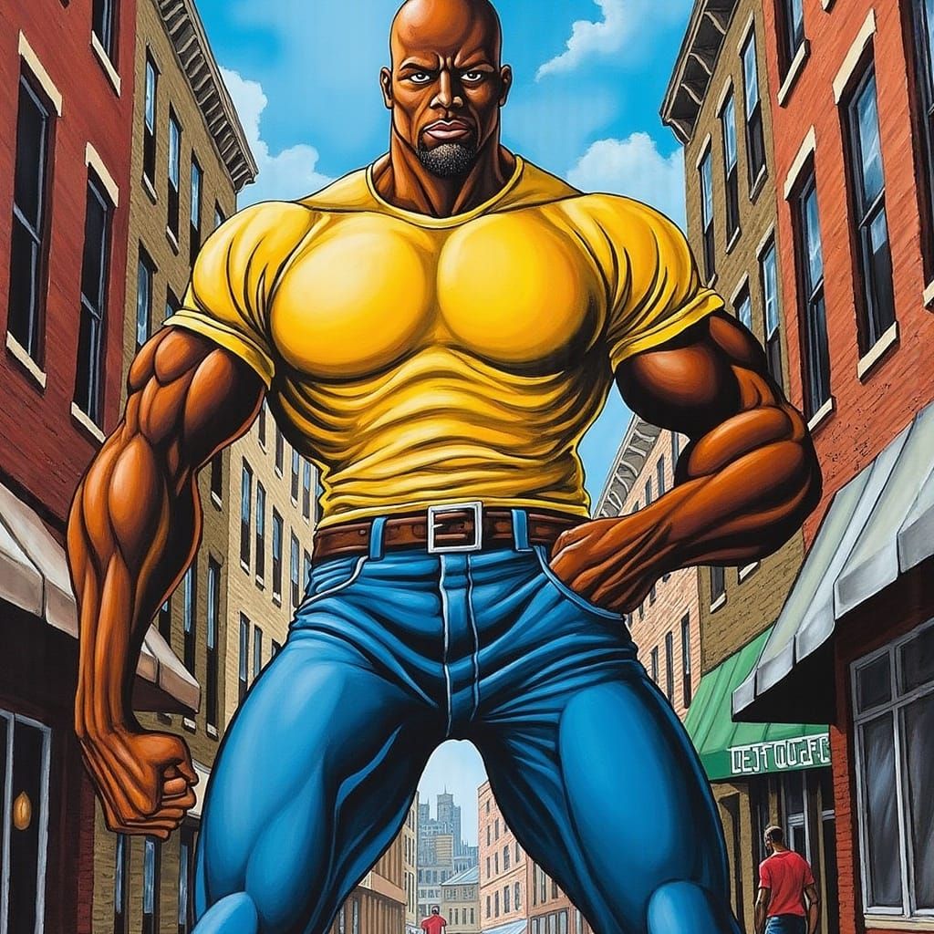 <lora:mARVELOUS mODEL:1.0>
Luke Cage