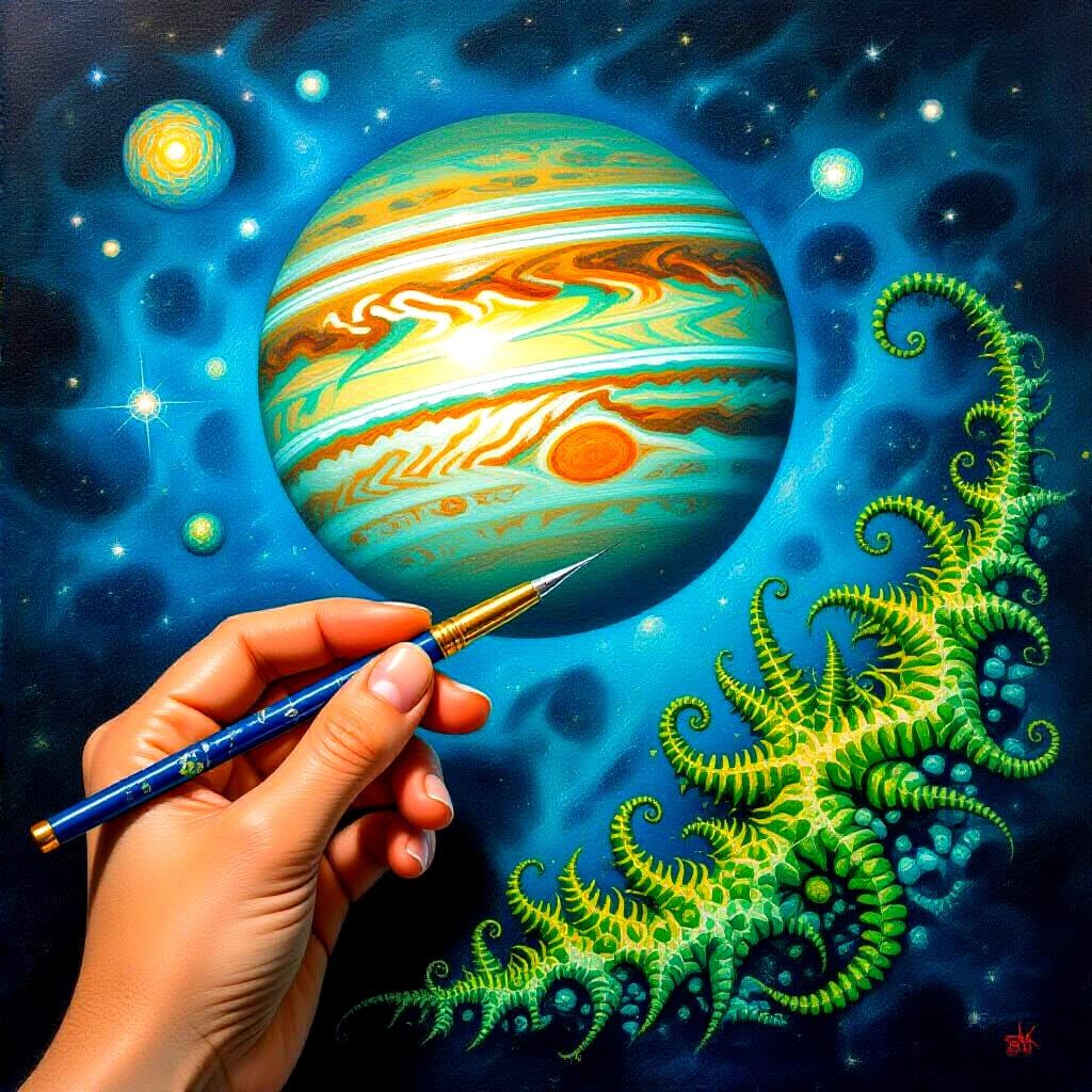 how Jupiter got its amazing colors