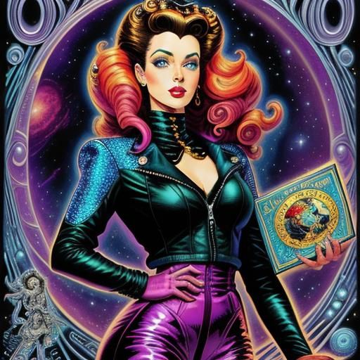 Space woman