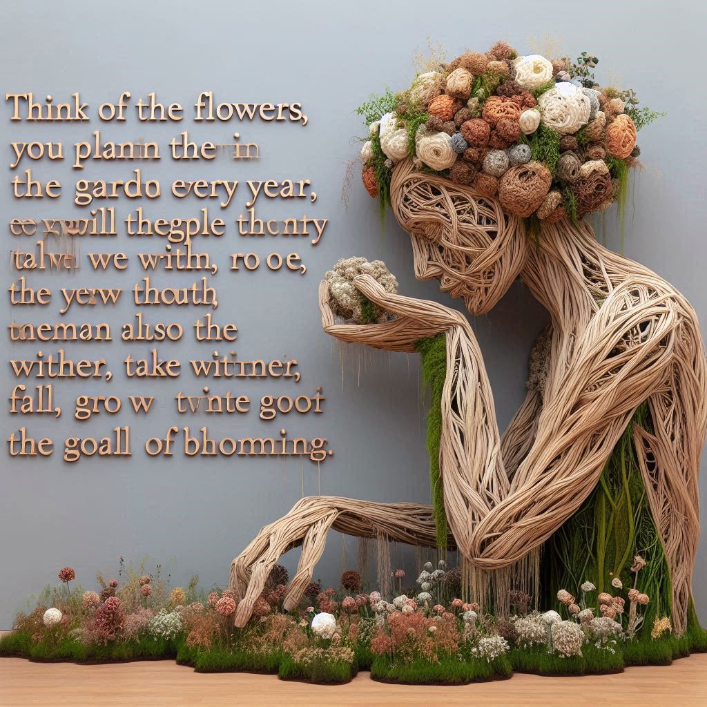 Think of the flowers you plant in the garden every year, the...