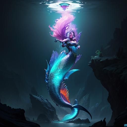 Female, Mermaid, Scaley, Innocent, Oracle