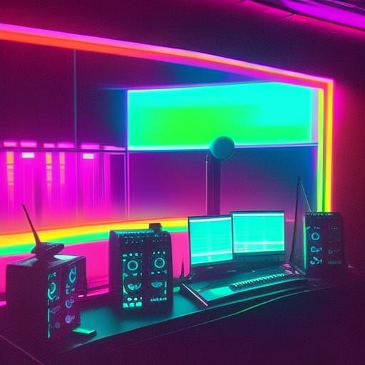 Recording Time AI Generated Artwork NightCafe Creator